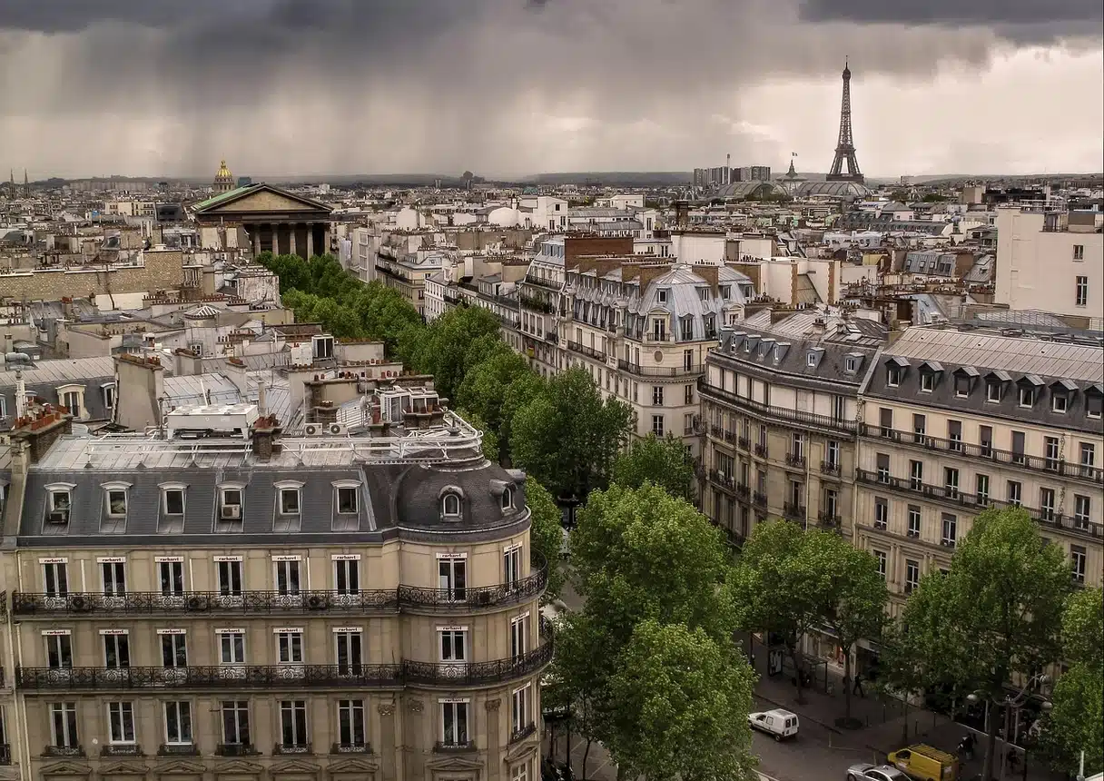 Une vue panoramique sur le centre de Paris